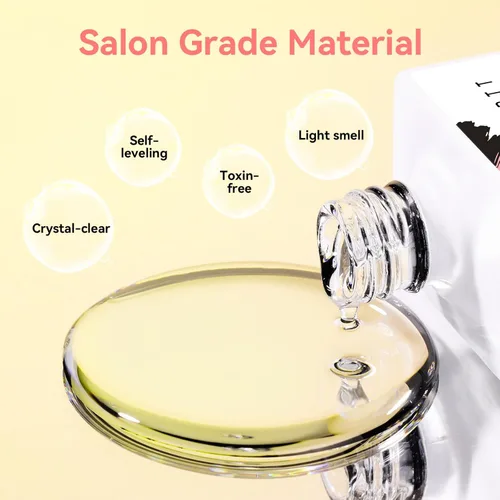 Vista 8 de Makartt - Esmalte de uñas en gel claro con efecto floreciente, 15ml, UV LED, que se quita con remojo, para arte de uñas, efecto de dispersión