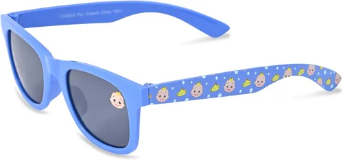 Vista 5 de CoComelon Sombrero y gafas de sol para niños y niñas, gafas de sol protectoras y sombrero para bebés y niños pequeños y niñas, S