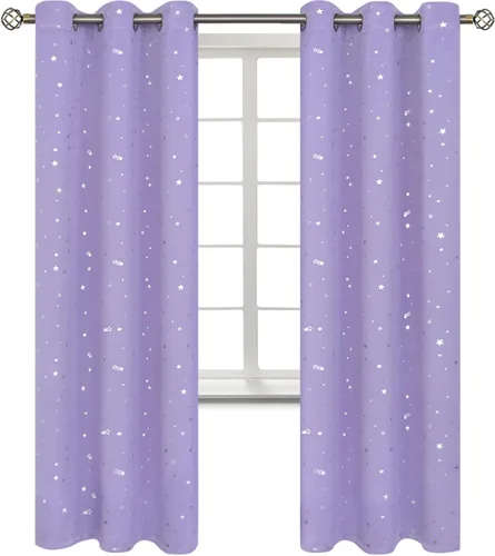 Vista 69 de BGment Cortinas cortas para ventanas, cortinas opacas pequeñas de 45 pulgadas para dormitorio, cortinas de oscurecimiento de habitación