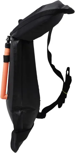 Vista 3 de Scuba Choice Adult Snorkel Vest with Name Box, Inflatable Snorkeling Vest for Adults, Easy Oral Inflator & Removable Strap