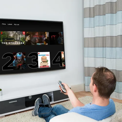 Vista 7 de Kit de ocultación de cables de TV Riozoo para montaje en pared, en kit de gestión de cables de pared, incluye 2 pasos de cable y accesorio de sierra