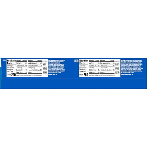 Vista 3 de Nabisco Paquete Variado de Galletas, OREO, Nutter Butter, CHIPS AHOY!, 40 Paquetes de Bocadillos (4 Galletas por Paquete, 4 Cajas)