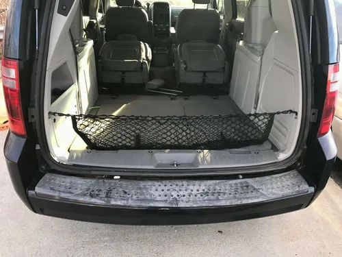 Vista 10 de Organizador de maletero para Chrysler 200 2015-2017 – Organizador de maletero de coche de malla – Red de carga para Coupe, Sedanes – Red de malla