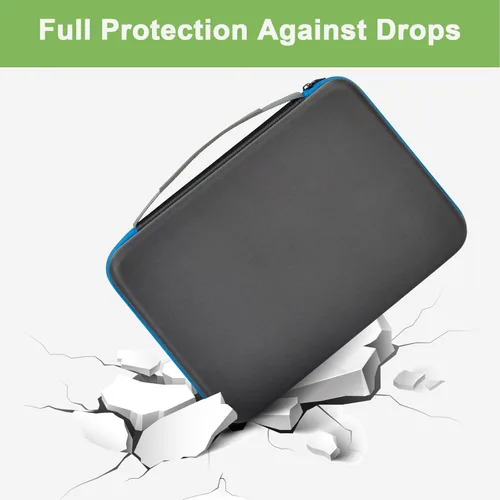 Vista 6 de Caja organizadora de baterías con comprobador BT-168. Capacidad para 225 baterías AA AAA C D Cell 9V 3V Litio (azul)