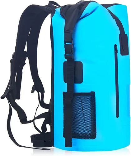 Vista 2 de Malo'o Dry Pack impermeable resistente mochila – bolsa seca enrollable (capacidad de 30 L)
