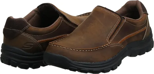 Vista 7 de Skechers Braver-Rayland - Mocasines sin cordones para hombre