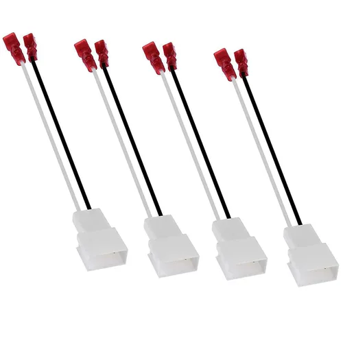 Vista 9 de HSTECH 72-5600 2 pares (paquete de 4) arnés de cableado de cable de cable para Ford Lincoln Mercury Mazda Altavoces Adaptador Conector Adaptador
