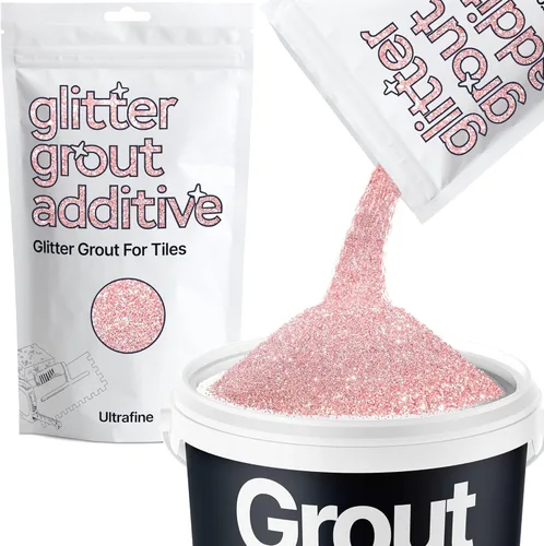 Vista 15 de Hemway Glitter Grout Tile Additive - Aditivo de lechada con purpurina para azulejos, 100 g/ 3.53 onzas, para azulejos de baño o cocina