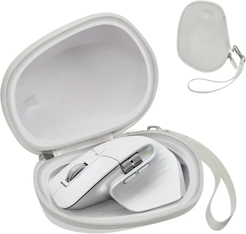 Vista 10 de Estuche rígido de transporte para Logitech MX Master 4 / MX Master 3S / 3 / 2S Ratón inalámbrico avanzado Ratón inalámbrico, portátil de viaje Gris
