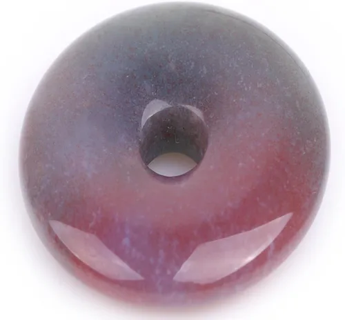 Vista 87 de GEM-Inside Rock Quartz Gemstone Loose Beads Genuine Natural Doubt Pink Ring Crystal Energy Stone Power para aretes colgantes, fabricación de joyas