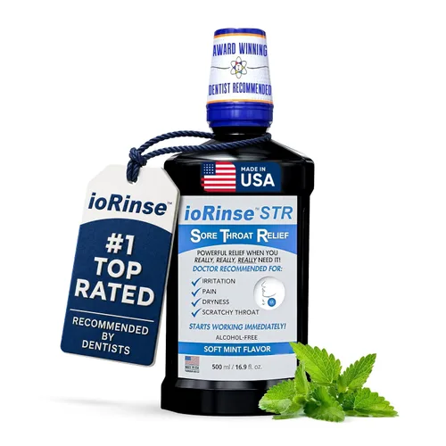 Vista 13 de ioRinse - Enjuague bucal anticaries con flúor AC – El enjuague bucal de yodo molecular sin alcohol combate la caries dental y protege el esmalte