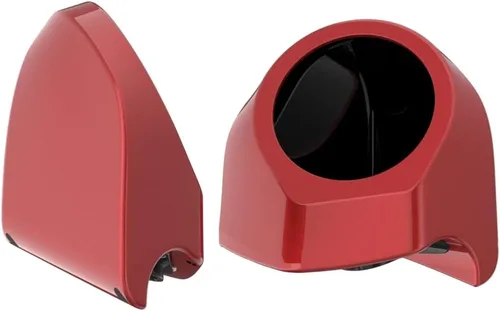 Vista 263 de Advanblack Alpine Green Tour Pack - Paquete de altavoces de 6.5 pulgadas, carcasa de audio trasera, color a juego, ajuste Harley King Tour Pack