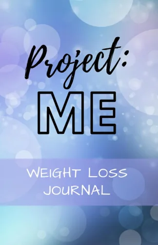 Project ME 12 Month Weight Loss Journal Track your progress & healthy habits with fun visuals.
