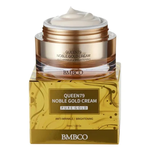 BMBCO Crema facial de colágeno – Hidratante reafirmante antienvejecimiento con oro de 24 quilates, ácido hialurónico y péptidos | Crema hidratante