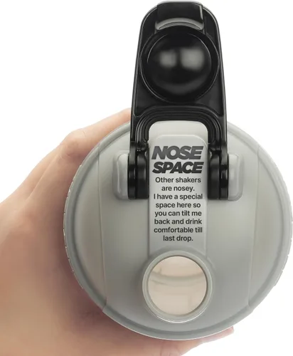 Vista 6 de Hydra Cup - Paquete de 6 - Botellas agitadoras de 28 onzas Tazas agitadoras de proteínas con bola agitadora, a prueba de derrames, asa