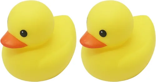 Vista 7 de MyLifeUNIT Patos de baño de goma amarillos de 4 pulgadas para niños