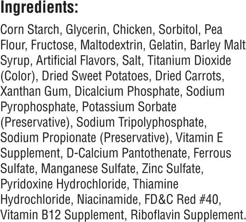 Vista 7 de DreamBone RattleBall - Masticables pequeños sin piel cruda para perros, con golosinas de pollo reales en el interior, 14 unidades (paquete de 4)