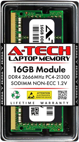 Vista 31 de A-Tech 4 GB de RAM para portátiles Acer Nitro 5 DDR4 2400MHz SODIMM PC4-19200 (PC4-2400T) módulo de actualización de memoria