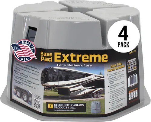Vista 9 de Stromberg Carlson Base Pad Extreme – Bloque de 7 pulgadas, capacidad máxima de 6000 libras – Accesorios de caravana para remolques de viaje