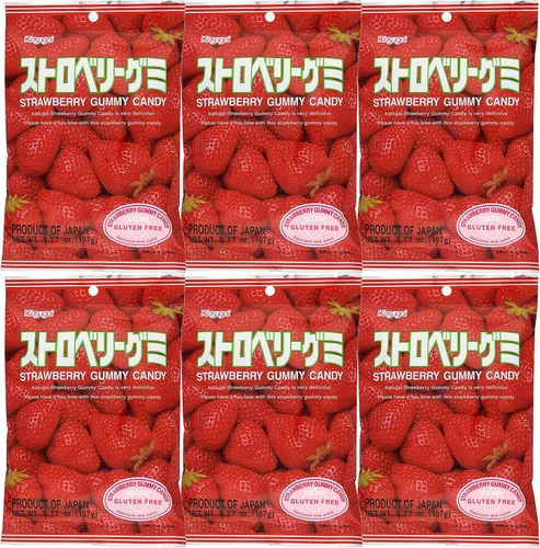 Vista 10 de Kasugai Fruit Assort - Caramelos de gomitas de 3.59 onzas (paquete de 3)