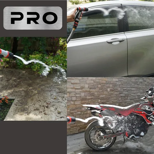 Vista 19 de Eden 96845 Pro Boquilla Turbo Recta de 4 Patrones con Control de Pulgar de Metal con Conector Rápido Juego de Inicio, Rociador de Jardín de Alta