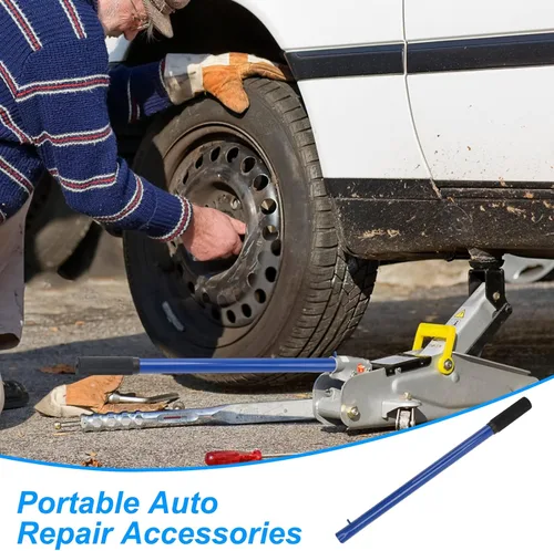 Vista 7 de Manija de gato hidráulico horizontal de repuesto, manija de gato hidráulico de suelo de repuesto para accesorios de automóvil (Azul)