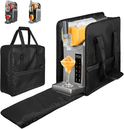 Vista 5 de Protective Slush Machine Cover Travel Friendly Storage Pockets for Cups Supplies Portable Blender Storage Bag