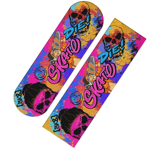 Giwawa Cinta de agarre para patineta o troquel, para tablas largas, cinta de agarre antideslizante, 33.1 x 9.1 pulgadas, cinta de agarre para