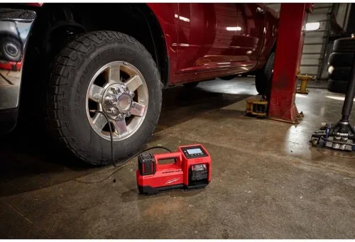 Vista 3 de 2848-20 Se adapta al inflador de neumáticos de iones de litio inalámbrico Milwaukee M18 18V - Herramienta desnuda