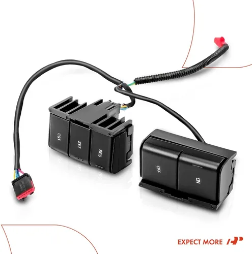 Vista 8 de A-Premium Interruptor de control de crucero para volante compatible con Ford F-150 2004 2005 2006 2007 2008, F-150 Heritage 2004 y Lincoln Mark LT