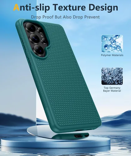 Vista 1103 de FNTCASE Funda para iPhone 17 Pro: Fundas delgadas translúcidas de color azul claro compatibles con MagSafe, protección completa de la cámara