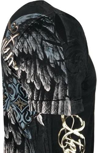 Vista 9 de Xtreme Couture by Affliction Men T-Shirt Sinner Tattoo Biker