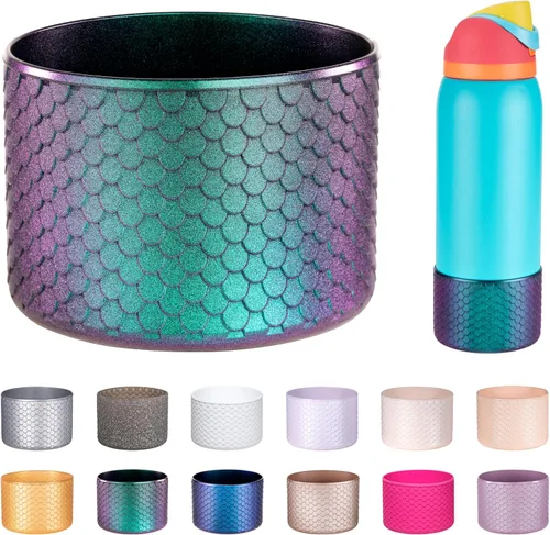 Vista 27 de Silicone Boot for Owala Water Bottle 24oz 32oz 40oz, Anti-Slip Protective Sleeve Bottom Bumper Protector for FreeSip, Twist, and Flip Stainless