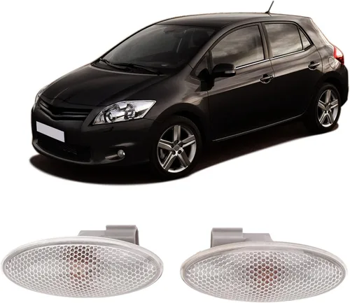 Vista 8 de 2 piezas de luz de marcador lateral ámbar de repuesto para AURIS 2007-2010, para 2007-2010, para 2006-2009, para 2006-2011
