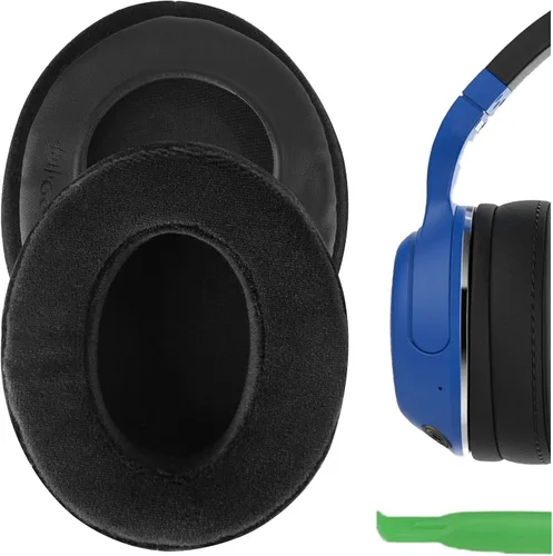 Vista 9 de Geekria QuickFit - Almohadillas de repuesto para auriculares inalámbricos Skullcandy Hesh, Hesh 2, Hesh 2 (negro)