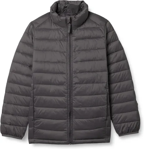 Vista 13 de Amazon Essentials Chaqueta ligera, resistente al agua, con capucha, acolchada y plegable para niños y niñas pequeñas