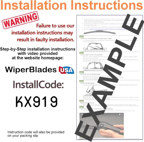Vista 3 de WiperBladesUSA Limpiaparabrisas de Hoja Beam compatibles con BMW 530i 1975 (Juego de 2) Limpiaparabrisas