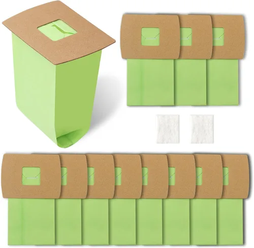 Paquete de 12 bolsas de vacío compactas tipo BB PKBB12DW de repuesto para Oreck XL Buster B bolsas de vacío BB180 BB280 BB850 BB870 BB900 BB1000