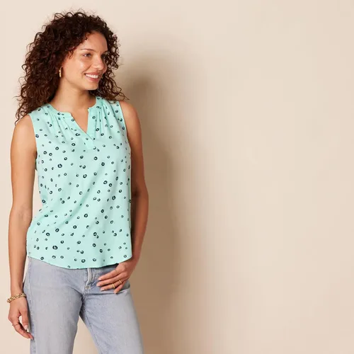 Vista 2 de Tienda Essentials Women's Sleeveless Woven Shirt