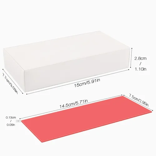 Vista 7 de Hojas de cera para placa base dental, no se pueden utilizar para dentaduras postizas, placa base rosa, modelado, cera de moldeo, cera no encogible