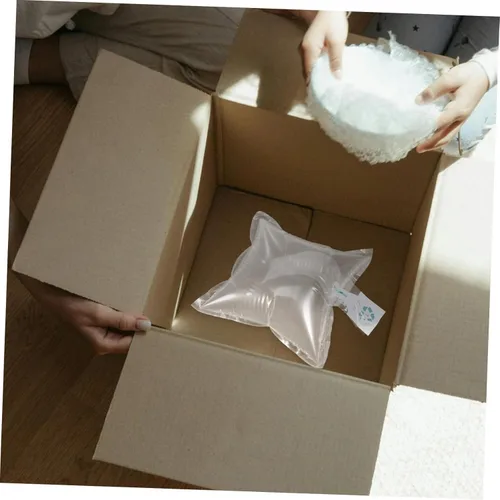 Vista 3 de 100pcs bolsas de aire inflables de aire bolsas de almacenador intermediario de aire para envío y embalaje Embalaje rellenable para caja fuerte