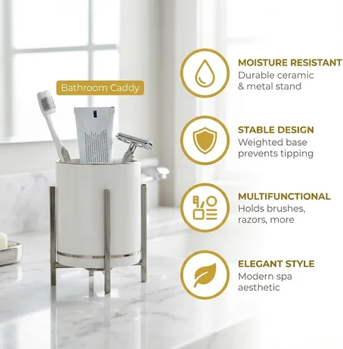 Vista 5 de Soporte de cubiertos de granja para mesa de comedor, soporte de cocina para utensilios de servir, soporte decorativo para utensilios de cocina