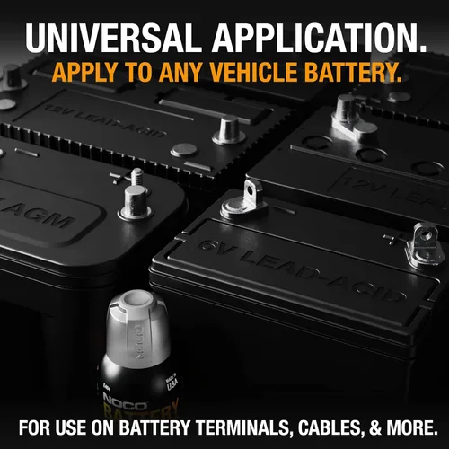 Vista 5 de NOCO Oz limpiador de batería, Negro/Blanco