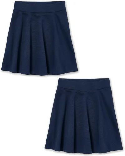 Vista 8 de The Children'S Place Falda pantalón de punto Ponte para niñas Sandy/Tidal paquete de 2