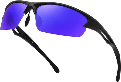 Vista 12 de KANASTAL Sport Sunglasses Men Women Polarized UV400 Sun Glasses Half Frame Racing Cycling Sunglasses