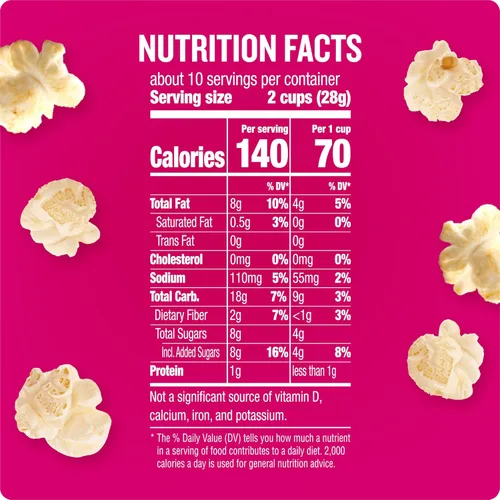 Vista 8 de Angie's BOOMCHICKAPOP - Palomitas de maíz dulces y saladas Kettle Corn, sin gluten, tamaño de fiesta, 10 onzas