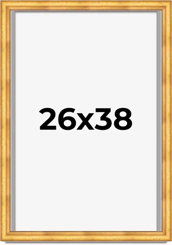 Vista 109 de Caja de sombra de 5 x 5 pulgadas, marco de exhibición biselado de hoja dorada Madera maciza 1.75 pulgadas de profundidad 1.75 pulgadas