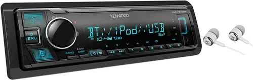 Vista 2 de Kenwood Bluetooth USB MP3 WMA AM/FM Reproductor de medios digitales con conexión dual para teléfonos Pandora, receptor estéreo
