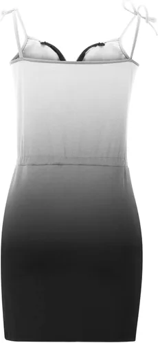 Vista 5 de Vestido Deportivo sin Mangas con cremallera degradada de Color sólido de Verano para Mujer