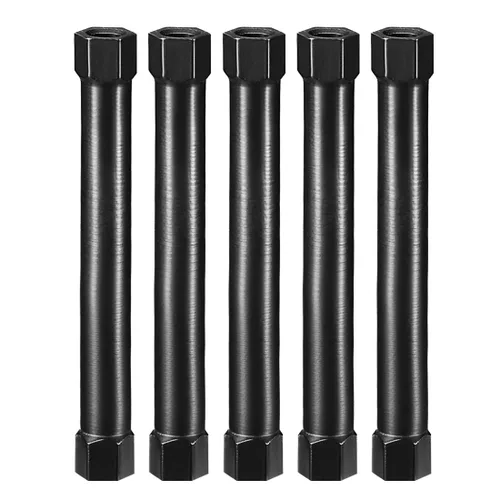 uxcell Columna espaciadora de separación de aluminio hexagonal M3x55mm, para avión RC, FPV Quadcopter, CNC, negro, 5pcs
